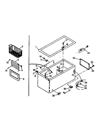 Freezer cabinet