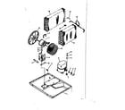 Kenmore 25366540 refrigeration system & air handling parts diagram