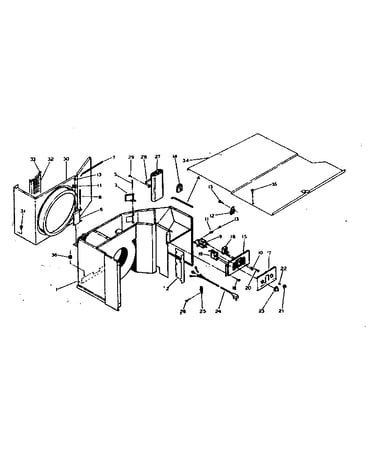 Electrical system & air handling parts