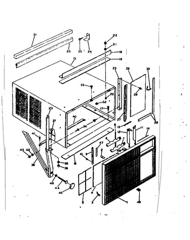 Cabinet & front parts