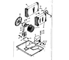 Kenmore 25366900 refrigeration system & handling parts diagram