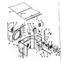 Kenmore 25366901 electrical system & air handling parts diagram
