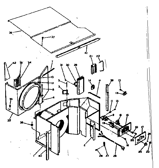 Electrical system & air handling parts