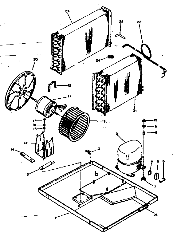 Refrigeration system & air handling parts