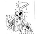 Kenmore 25366902 electrical system & air handling parts diagram