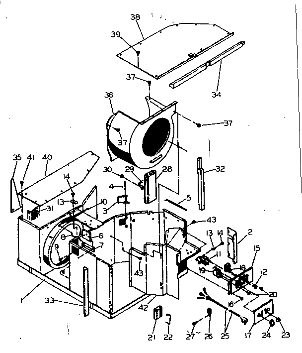 Electrical system & air handling parts