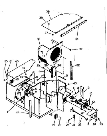 Electrical system & air handling parts