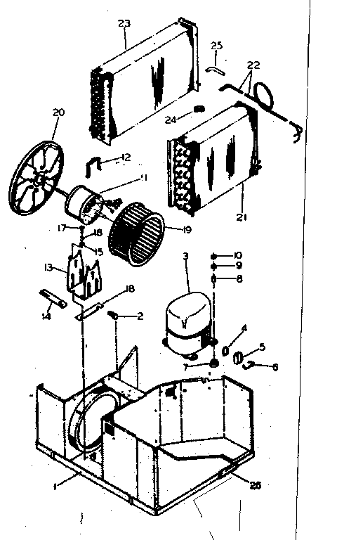 Refrigeration system & air handling parts