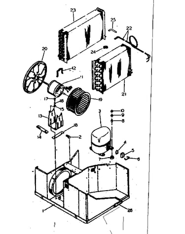 Refrigeration system & air handling parts