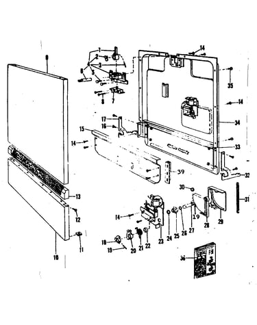 Door and access panel