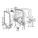 Kenmore 58771090 tub diagram