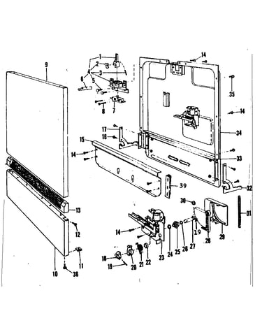Door and access panel