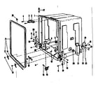 Kenmore 58771110 tub details diagram