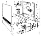 Kenmore 58771110 door & access panel details diagram