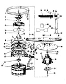 Motor, heater, and spray arm details