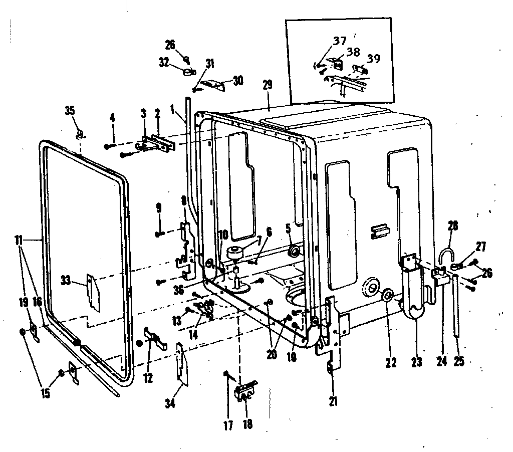 Tub details
