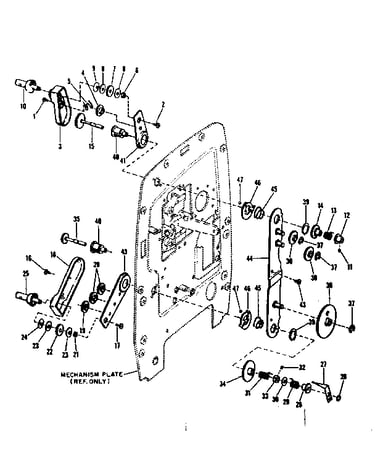 Reel arms and gears