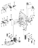 Sprockets, loop formers, and lens carrier