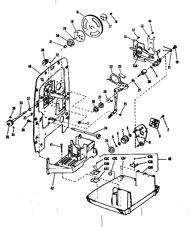 Shutter and shuttle