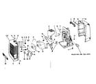 LXI 58492020 projector covers and lamp diagram
