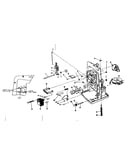 Lamphouse and main frame parts