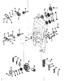 Sprockets, loop formers, and lens carrier