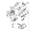 Sears 9289AY shutter and shuttle mechanism diagram