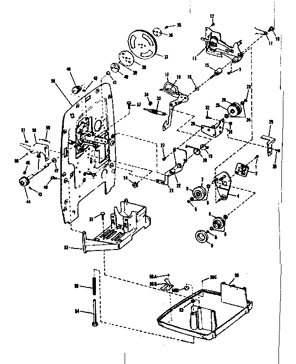 Shutter and shuttle mechanism