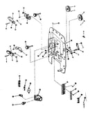 Sprockets, loop formers and lens carrier