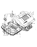 Case upper, tray & components