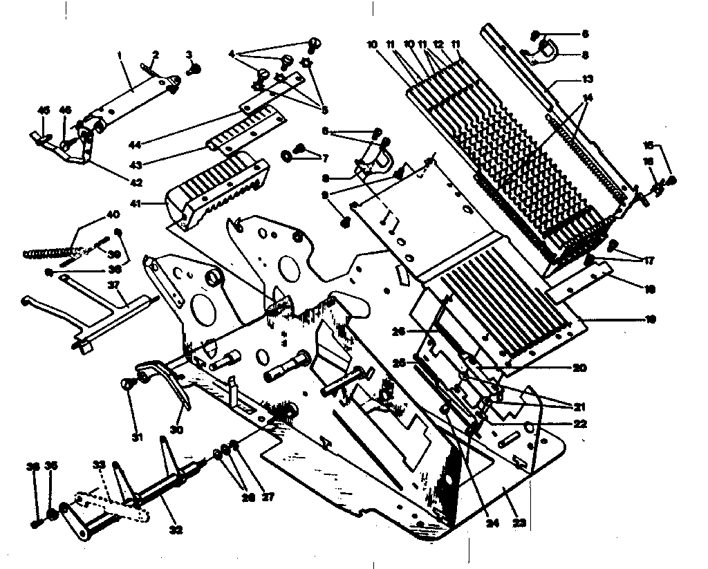 Racks & associated parts