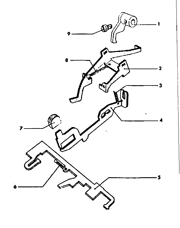 Repeat mechanism and keyboard interlock