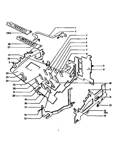 Keylevers and keyboard