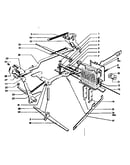 Stop section and stop section restoring mechanism