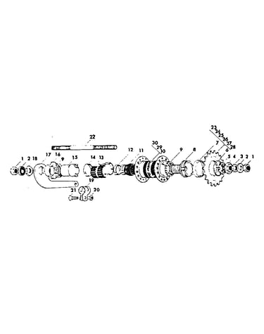 Shimano coaster brake 333