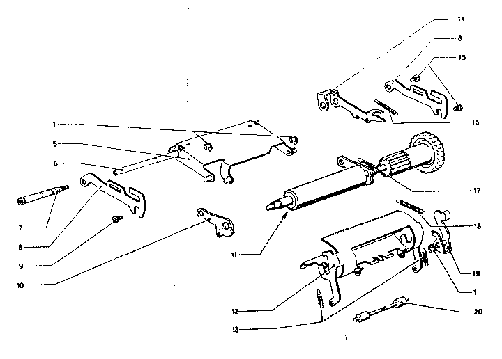 PLATEN, LINE SPACE