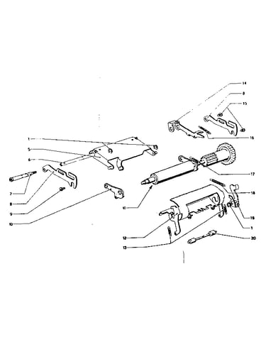 Platen, line space