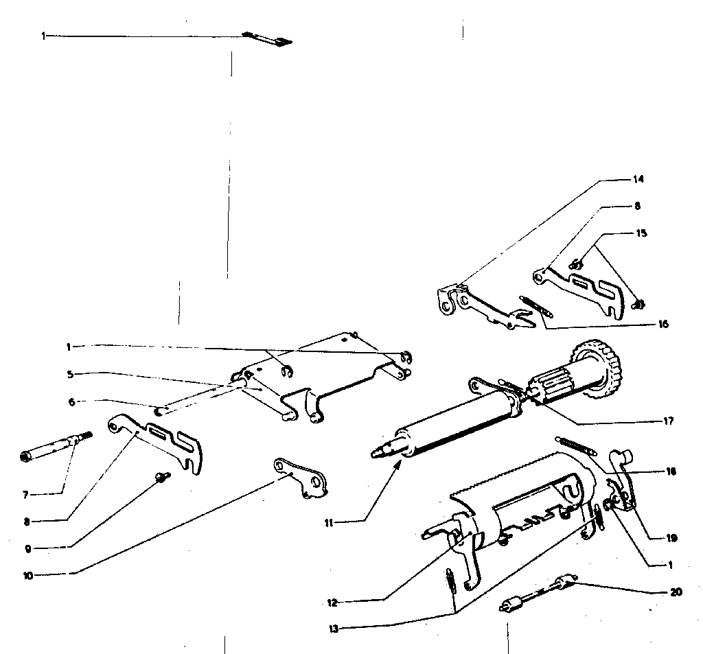 Platen, line space