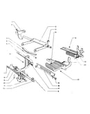 Calculation racks, universal bar, transfer levers & sectors