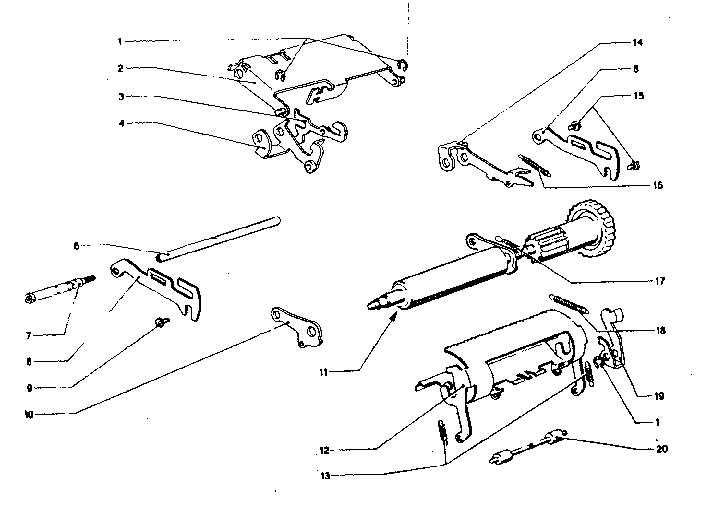 Platen, line space
