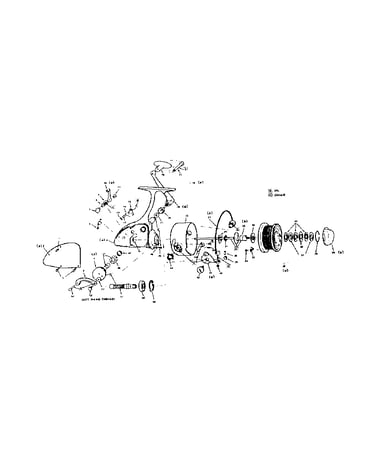 930 spinning reel assembly