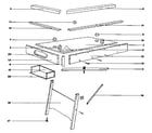 Sears 85425154 unit parts diagram