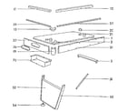 Sears 85425345-1 unit parts diagram