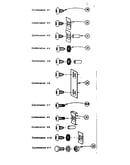 Fastener combinations