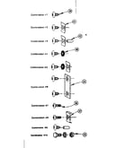 Fastener combinations