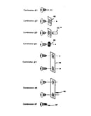 Fastener combinations