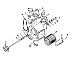 Kenmore 8676446 h-q blower assembly diagram