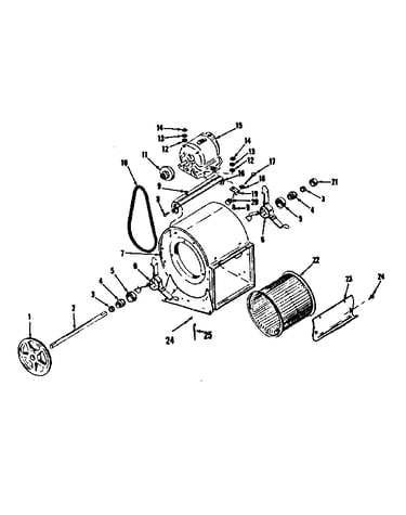 H-q blower assembly