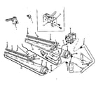 Kenmore 8676449 gas burners and manifold diagram