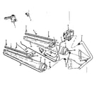 Kenmore 86764451 burner & manifold assembly diagram
